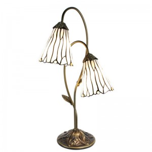 Lampa Tiffany 35x18x61 cm, Clayre & Eef Lampa Tiffany 35x18x61 cm, Clayre & Eef